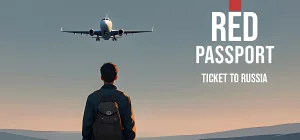 Red Passport Ticket to Russia Build 21606014